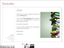 Sites similar to entreleslettres.weebly.com