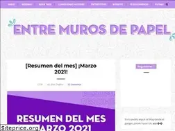 Sites similar to entremurosdepapel.blogspot.com