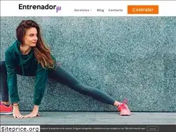 Sites similar to entrenador.fit