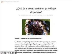 Sites similar to entrenadordefutbol.blogia.com