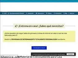 Sites similar to entrenadorpersonalonline.net