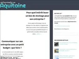 Sites similar to entreprendreenaquitaine.fr
