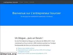 Sites similar to entrepreneurboursier.com