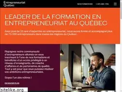 Sites similar to entrepreneuriat-quebec.com