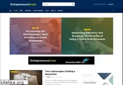 Sites similar to entrepreneursbreak.com