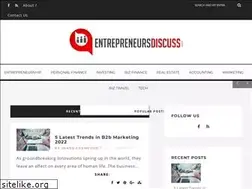 Sites similar to entrepreneursdiscuss.com