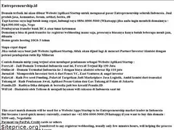 Sites similar to entrepreneurship.id