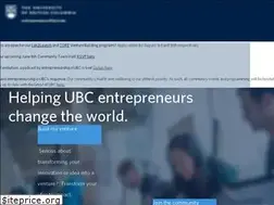 Sites similar to entrepreneurship.ubc.ca