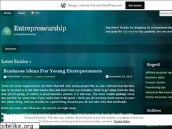 Sites similar to entrepreneurship762.wordpress.com