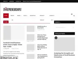 Sites similar to entrepreneurshiply.com