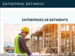 Sites similar to entreprise-batiment.com