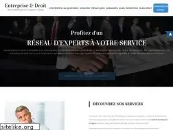 Sites similar to entreprise-et-droit.com