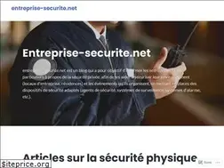 Sites similar to entreprise-securite.net