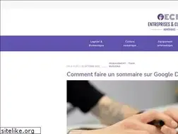 Sites similar to entreprises-et-cultures-numeriques.org