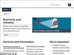 Sites similar to entreprisescanada.ca