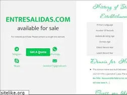 Sites similar to entresalidas.com