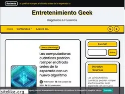 Sites similar to entretenimientogeek.com