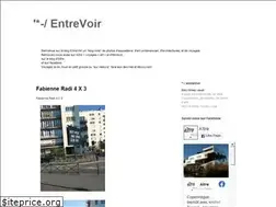 Sites similar to entrevoirart.blogspot.fr