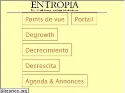 Sites similar to entropia-la-revue.org