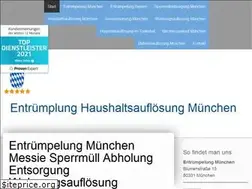Sites similar to entruempelungbayern.de