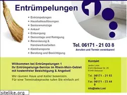 Sites similar to entruempelungen-1.de
