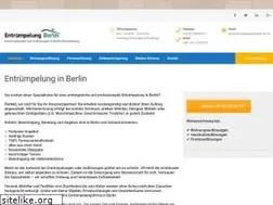 Sites similar to entruempelunginberlin.de