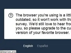Sites similar to entry.survey.walmart.com