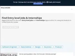 Sites similar to entryleveljobs.me