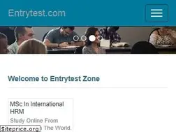 Sites similar to entrytest.com