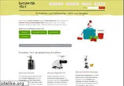 Sites similar to entsafter-top10.de