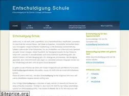 Sites similar to entschuldigung-schule.de