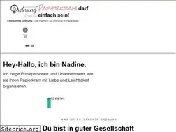 Sites similar to entspannteordnung.de