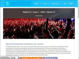 Sites similar to entsportslawjournal.com