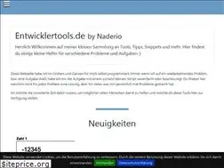 Sites similar to entwicklertools.de