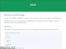 Sites similar to enuf-official.github.io