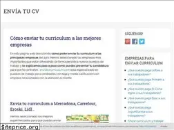 Sites similar to enviatucurriculum.com