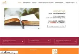 Sites similar to enviedeparole.org