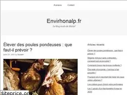 Sites similar to envirhonalp.fr