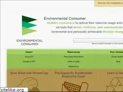 Sites similar to enviroconsumer.com