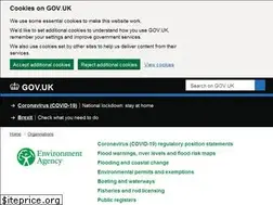Sites similar to environment-agency.gov.uk