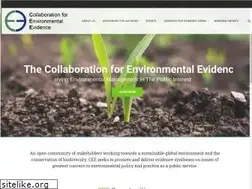 Sites similar to environmentalevidence.org