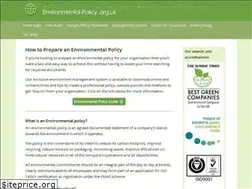Sites similar to environmentalpolicy.org.uk