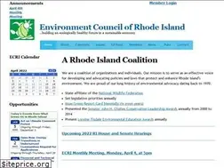 Sites similar to environmentcouncilri.org