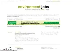 Sites similar to environmentjobs.co.uk