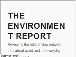 Sites similar to environmentreport.org