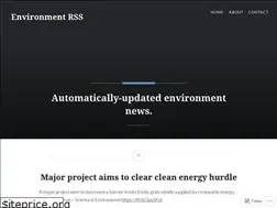 Sites similar to environmentrss.wordpress.com