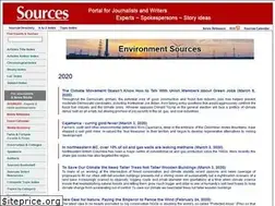 Sites similar to environmentsources.ca
