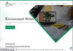 Sites similar to environmentwriter.org