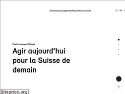 Sites similar to environnement-suisse.ch