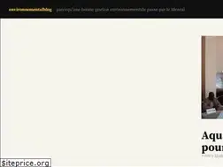 Sites similar to environnementalblog.wordpress.com
